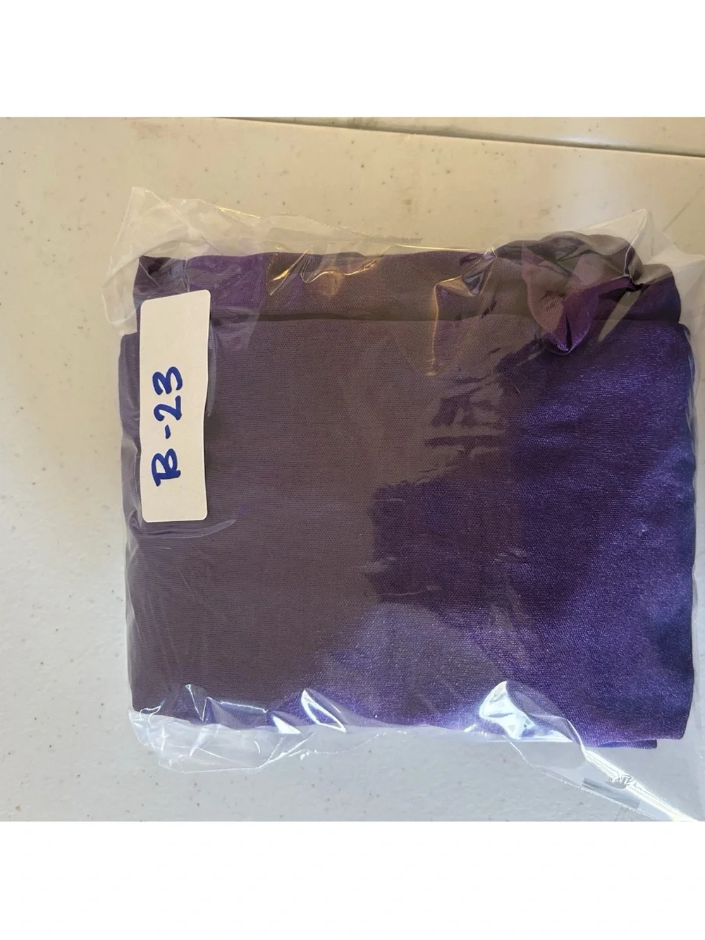 Vintage Whispers Nightgown Goddess Medium (10) purple gradient one shoulder tie
